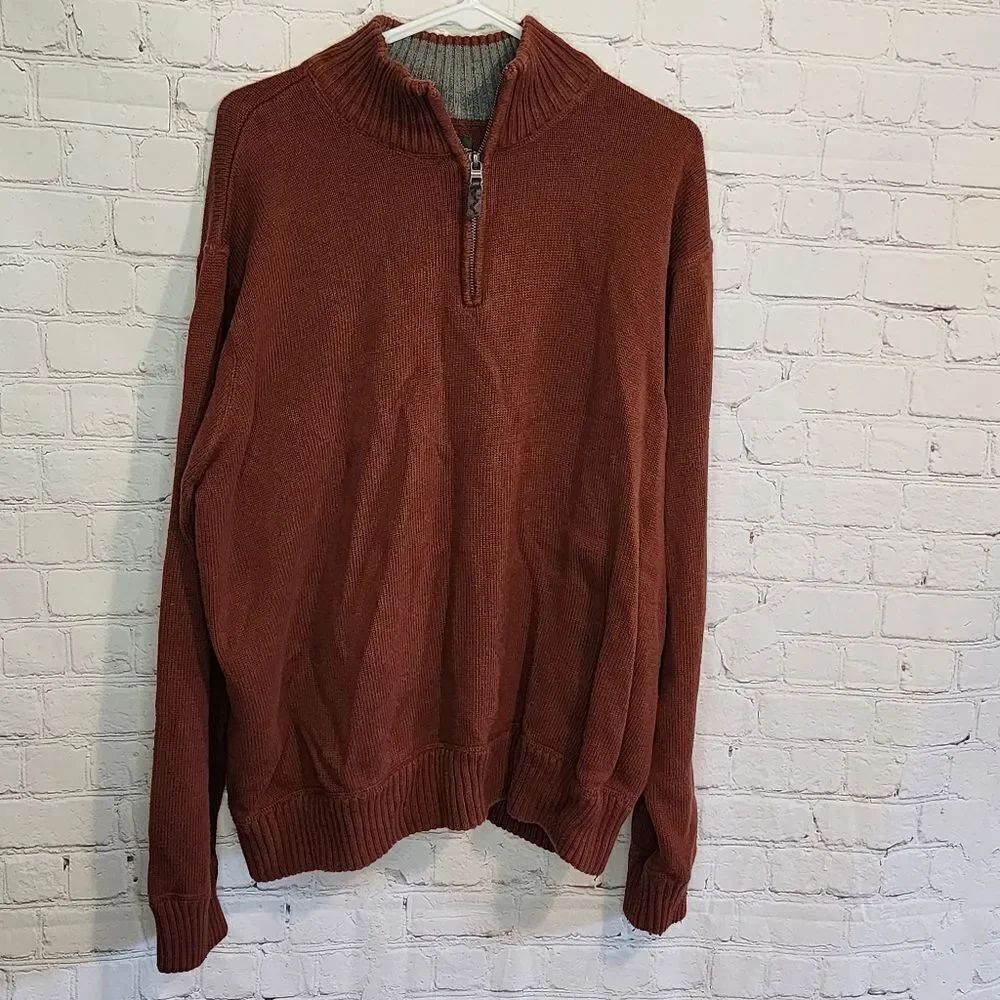 Men's Eddie Bauer zip up fleece, size XXL